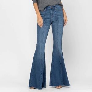 COPY - Judy Blue super flair boho 70’s jeans